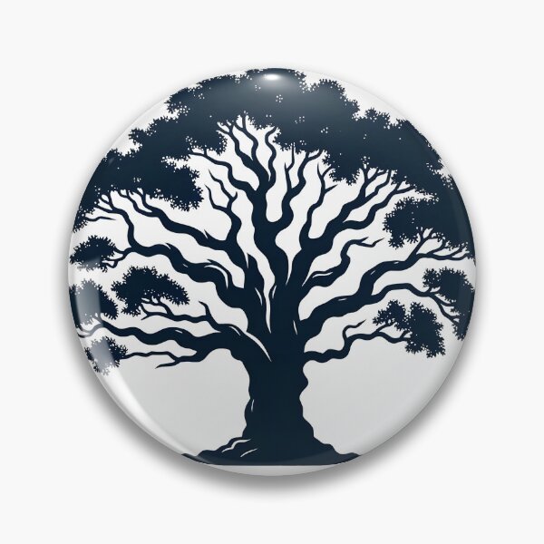 Item preview, Majestic Oak Tree - Silhouette designed and sold by Geekbits-Store.