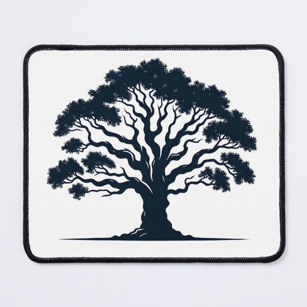 Item preview, Majestic Oak Tree - Silhouette designed and sold by Geekbits-Store.