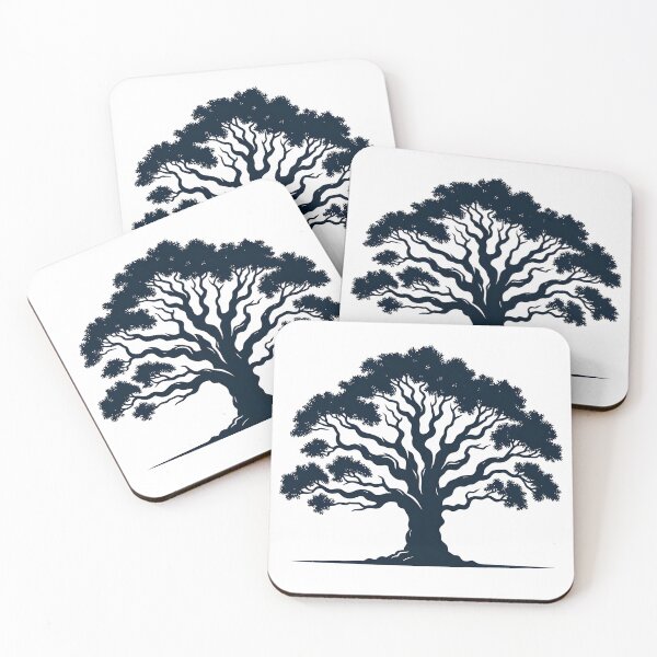 Item preview, Majestic Oak Tree - Silhouette  designed and sold by Geekbits-Store.