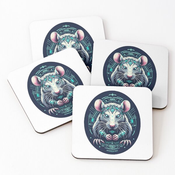 Item preview, Urban Scavenger - Cyber Rat designed and sold by MrAI-Store.