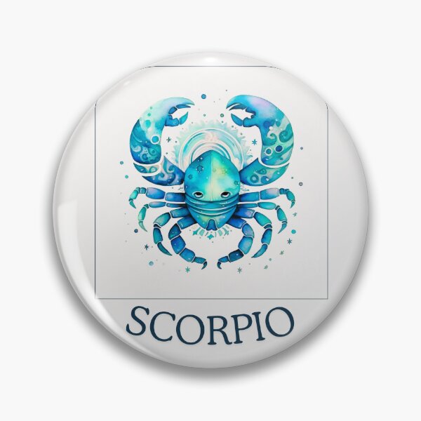 Artikelvorschau, Niedliches Vintage-Skorpion-Tierkreis-Horoskop/Sonnenzeichen-Thema auf weißem Hintergrund entworfen und verkauft von CosmicNook1.