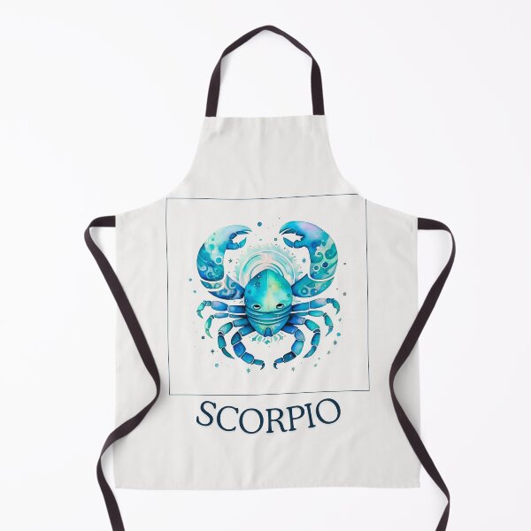 Artikelvorschau, Niedliches Vintage-Skorpion-Tierkreis-Horoskop/Sonnenzeichen-Thema auf weißem Hintergrund entworfen und verkauft von CosmicNook1.