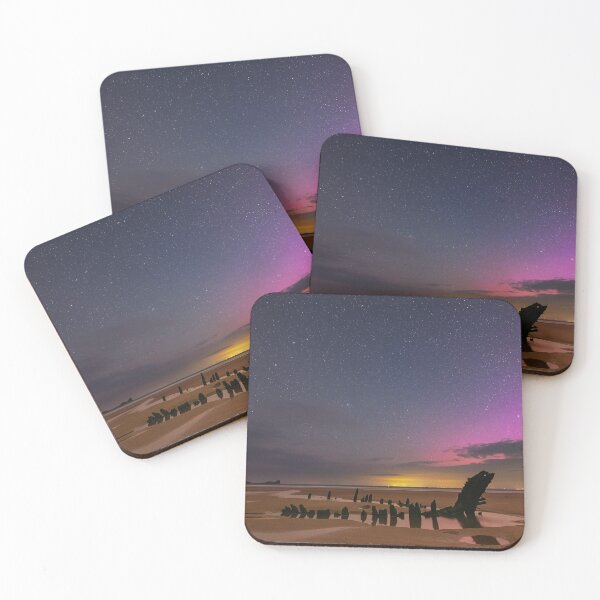 Item preview, Northern Lights over Rhossili Bay, Gower designed and sold by Dan Santillo.