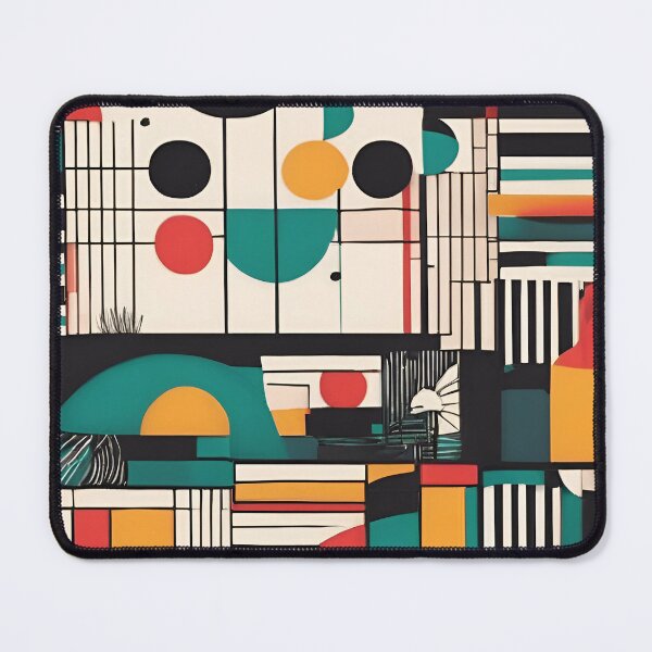 Item preview, Magical Bauhaus Style Pattern designed and sold by DigiDreamyArt.