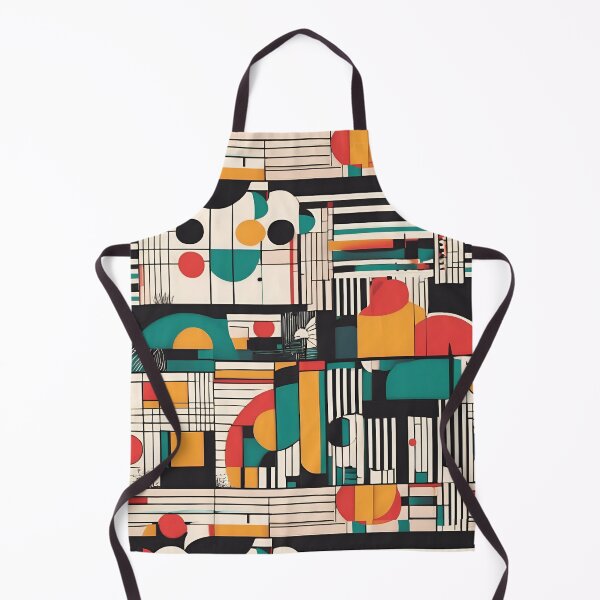 Item preview, Magical Bauhaus Style Pattern designed and sold by DigiDreamyArt.