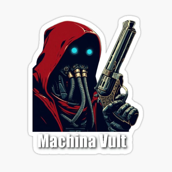 Vista previa del artículo con la obra «Tecnosacerdote Admech Machina Vult (La máquina lo quiere)», diseñado y vendido por SilverFrog.