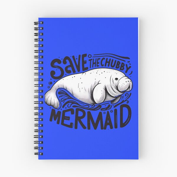 Item preview, Embrace the Sea Cows with Our "Save the Chubby Mermaid" Design designed and sold by SandbarTees.