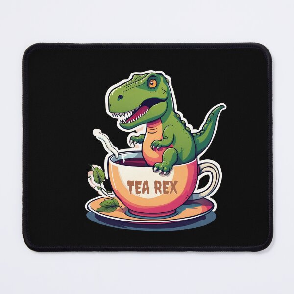 Item preview, Tea Rex Funny Dinosaur Pun Tyrannosaurus T Rex designed and sold by MordaxFurritus.