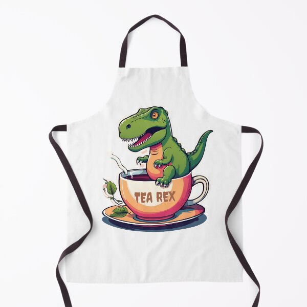 Item preview, Tea Rex Funny Dinosaur Pun Tyrannosaurus T Rex designed and sold by MordaxFurritus.