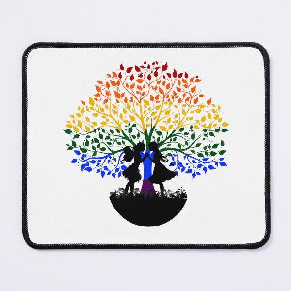 Item preview, Fairies In Love Rainbow Tree designed and sold by spookycutepeeps.