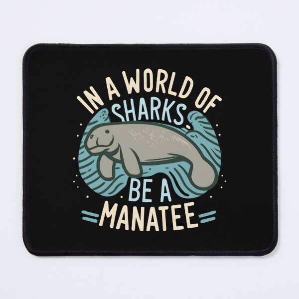 Item preview, Manatee Serenity: Embrace Kindness in a World of Sharks designed and sold by SandbarTees.