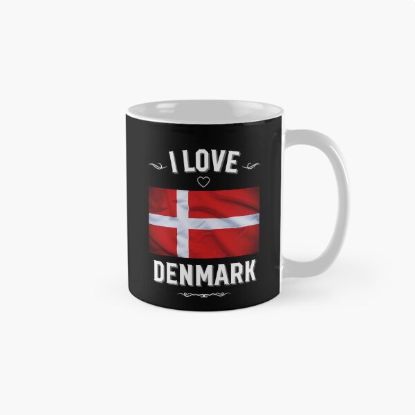 Item preview, I Love Denmark designed and sold by LoveMyRoots.