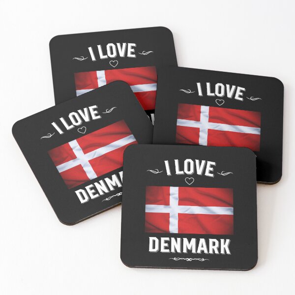 Item preview, I Love Denmark designed and sold by LoveMyRoots.