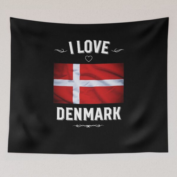 Item preview, I Love Denmark designed and sold by LoveMyRoots.