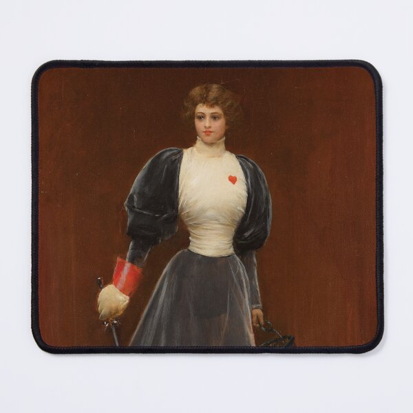 Item preview, A Woman Fencer (19th century) - Jean Béraud designed and sold by SALON DES ARTS.