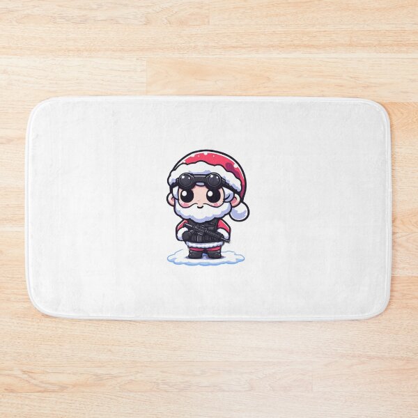 Item preview, Chibi santa in a tactical gear designed and sold by Wxjtecki.