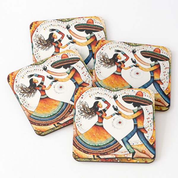 Item preview, folk art designed and sold by VizualBites.