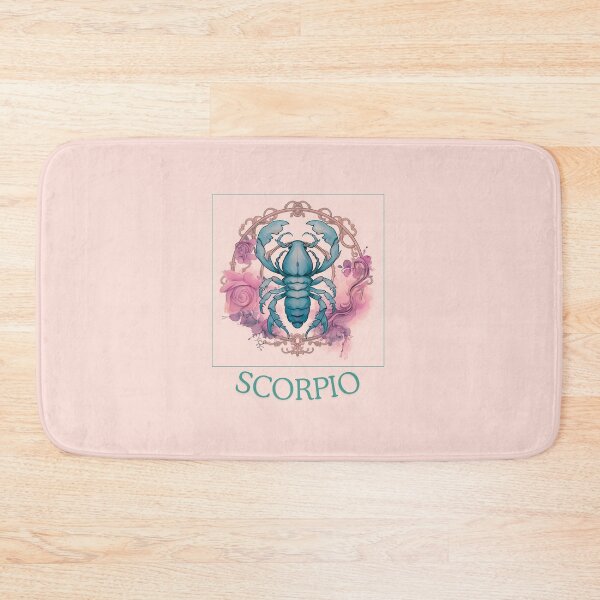 Item preview,  Pink Vintage Scorpio zodiac- Horescope/SunSign Theme  on pink back ground designed and sold by CosmicNook1.