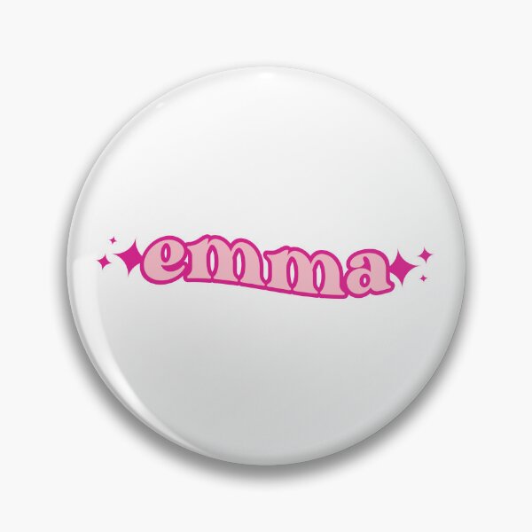 Item preview, Custom Name Emma Pink Retro Label Sheet Set 4 Pack  designed and sold by mariejosee22.
