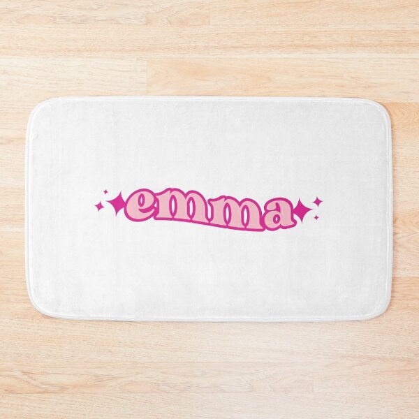 Item preview, Custom Name Emma Pink Retro Label Sheet Set 4 Pack  designed and sold by mariejosee22.
