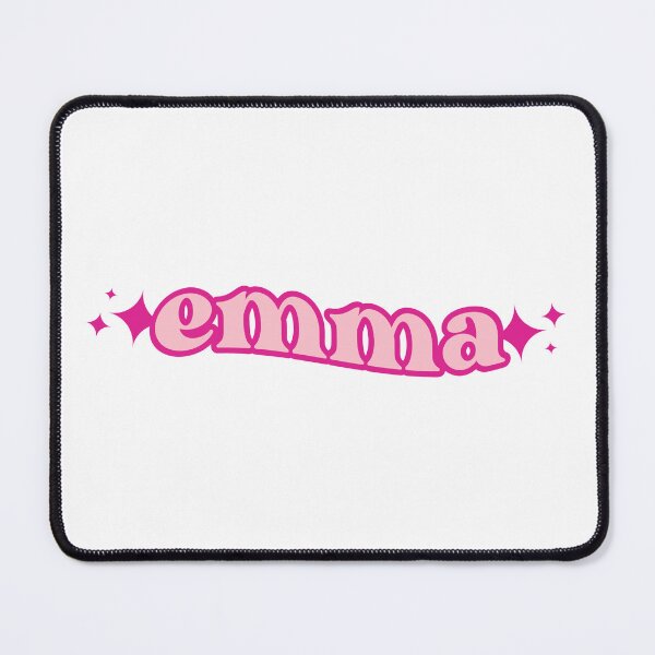 Item preview, Custom Name Emma Pink Retro Label Sheet Set 4 Pack designed and sold by mariejosee22.