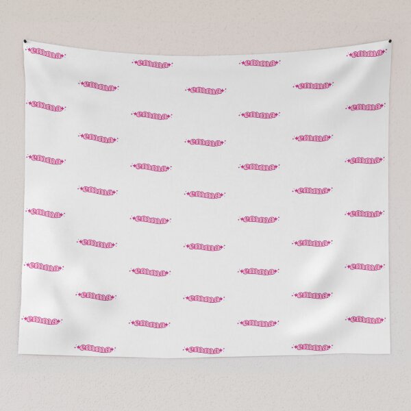 Item preview, Custom Name Emma Pink Retro Label Sheet Set 4 Pack  designed and sold by mariejosee22.