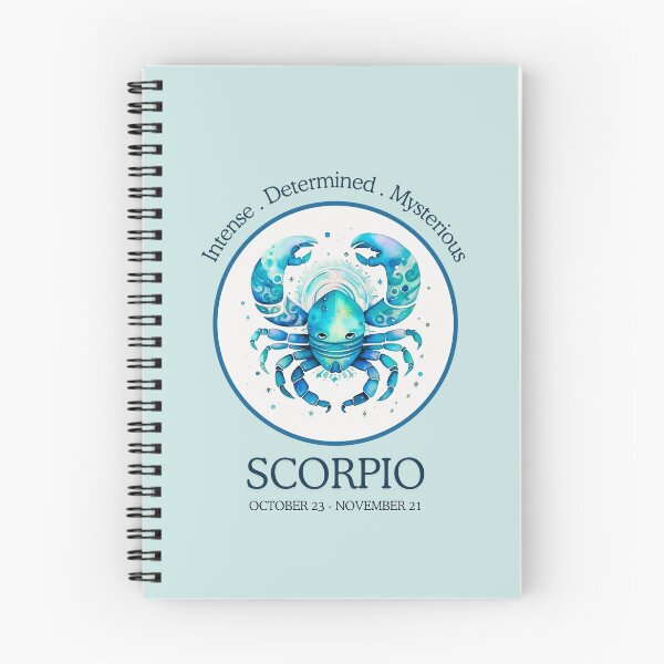 Item preview, Vintage Scorpio zodiac- Horescope/SunSign Theme  on blue back ground designed and sold by CosmicNook1.