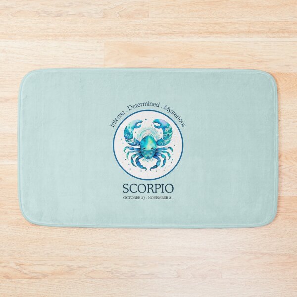 Item preview, Vintage Scorpio zodiac- Horescope/SunSign Theme  on blue back ground designed and sold by CosmicNook1.