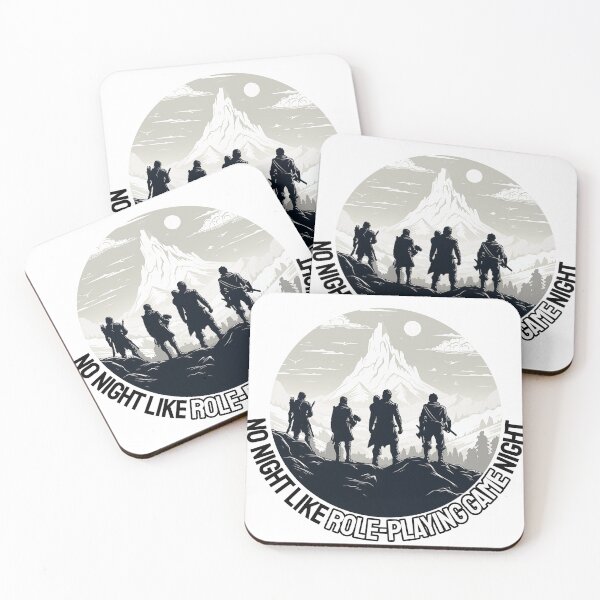 Item preview, No Night Like Role-playing Game Night designed and sold by spookycutepeeps.