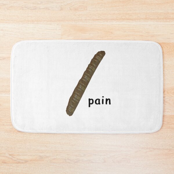 Item preview, Cursed Code "Pain Baguette" meme designed and sold by Rainy-Racoon.