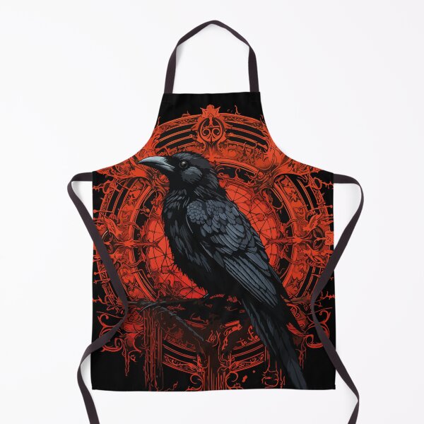 Item preview, Dark mythology nordic Raven designed and sold by Digital Sanctuary.
