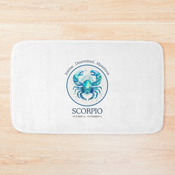 Item preview, Vintage Scorpio zodiac- Horescope/SunSign Theme  on white back ground designed and sold by CosmicNook1.