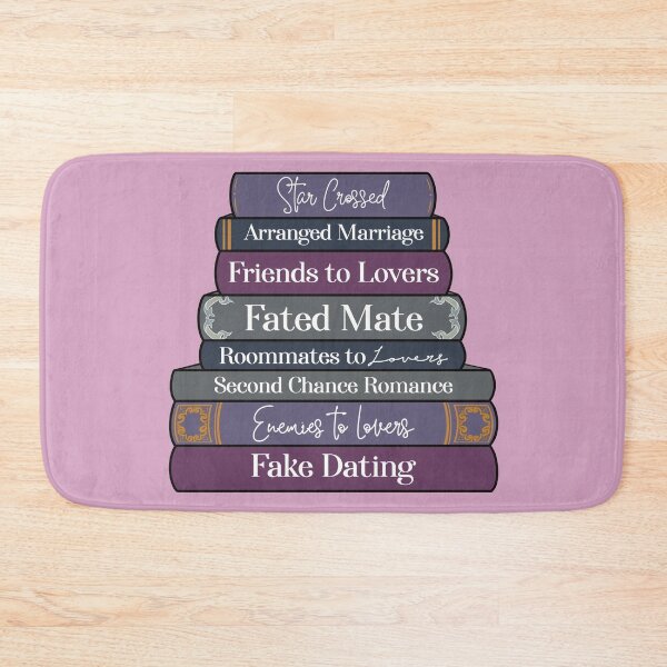 Item preview, Romance Books and Tropes - Pink Background designed and sold by Thelunarwoodco.