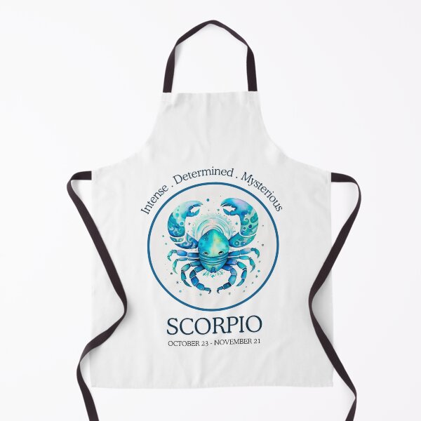 Artikelvorschau, Vintage-Skorpion-Tierkreis-Horoskop/Sonnenzeichen-Thema auf weißem Hintergrund entworfen und verkauft von CosmicNook1.