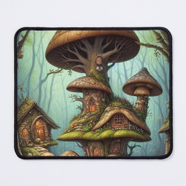 Item preview, mushroom house, kids, fun, childish, cheerful, cartoon, children, colorful designed and sold by Cyber Kids.