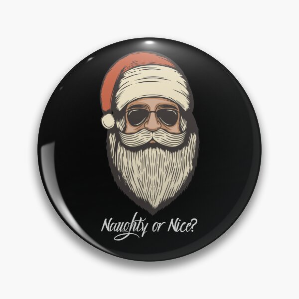 Item preview, ¿Malo o bueno? (Genial Papá Noel) designed and sold by DigitalPatternx.