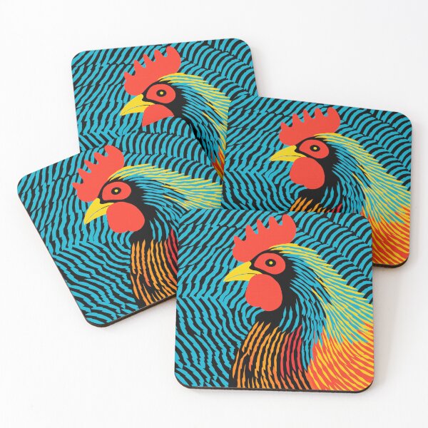 Item preview, Vibrant Chicken designed and sold by EnchantArtCo.