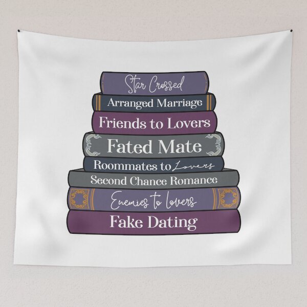 Item preview, Romance Books and Tropes designed and sold by Thelunarwoodco.