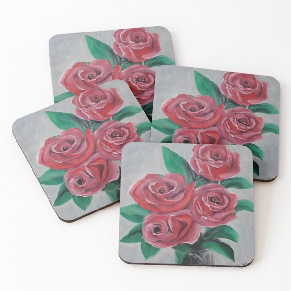 Item preview, Painted roses designed and sold by StyleSketch.