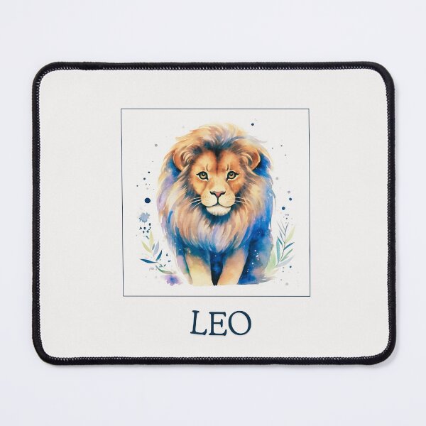 Item preview, Cute Leo zodiac- Horescope/SunSign Theme  on white back ground designed and sold by CosmicNook1.