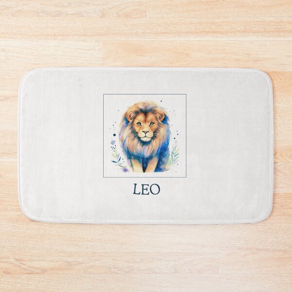 Item preview, Cute Leo zodiac- Horescope/SunSign Theme  on white back ground designed and sold by CosmicNook1.