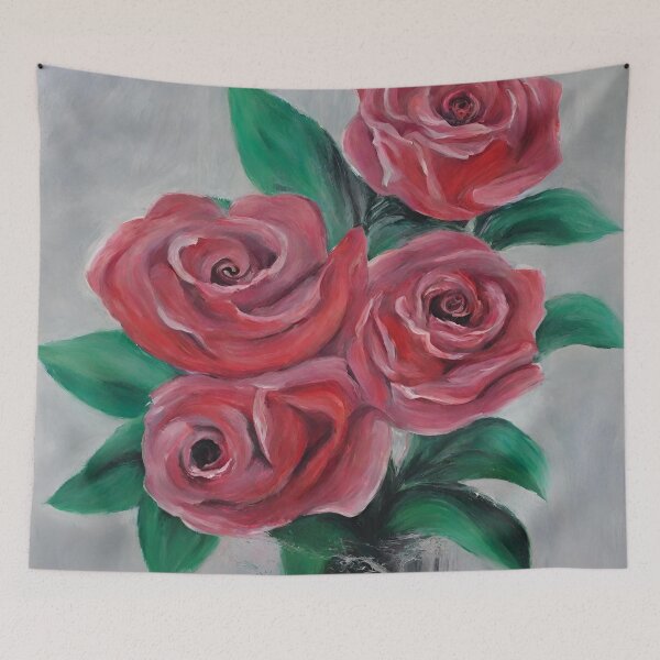 Item preview, Painted roses designed and sold by StyleSketch.