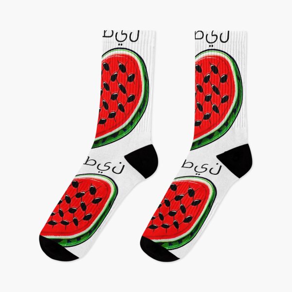 Item preview, Free Palestine Watermelon Keffiyeh Heart designed and sold by 4TeeToo.