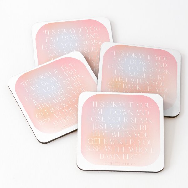 Item preview, Raise as the Whole Fire Quote by Colette Werden designed and sold by taylluna.