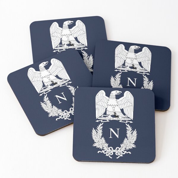Item preview, Napoleon white eagle crown emblem seal designed and sold by ChataMaroon.
