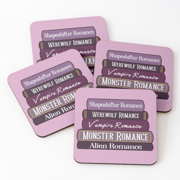 Item preview, Paranormal Romance Books - Pink Background designed and sold by Thelunarwoodco.