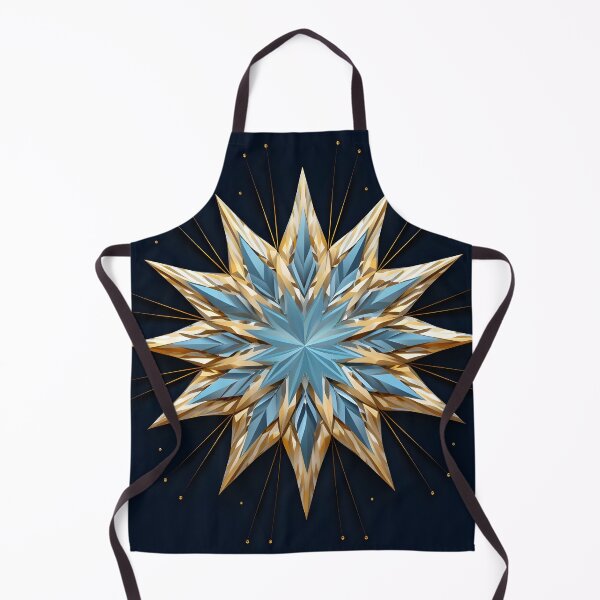 Item preview, Multi point holiday star print designed and sold by dcrc.