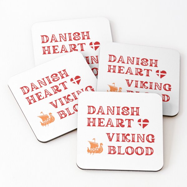Item preview, Danish Heart Viking Blod. Gift ideas for historical enthusiasts. designed and sold by LindaLG.