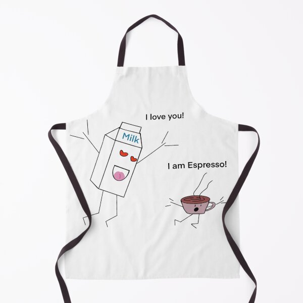 Item preview, The Crazy Milk (Design 1): Crazy Milk Chasing Espresso - A Whimsical Coffee Love Story designed and sold by SmartDesignByBB.
