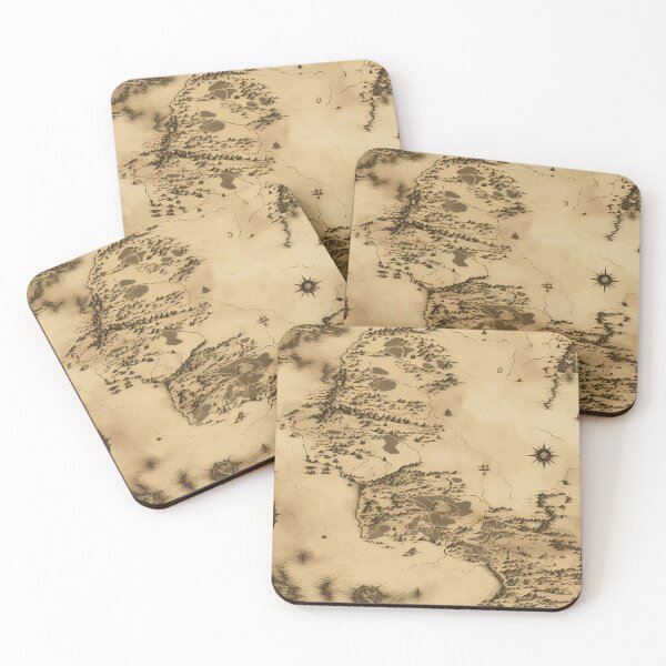 Item preview, Fantasy Map Pattern designed and sold by spookycutepeeps.